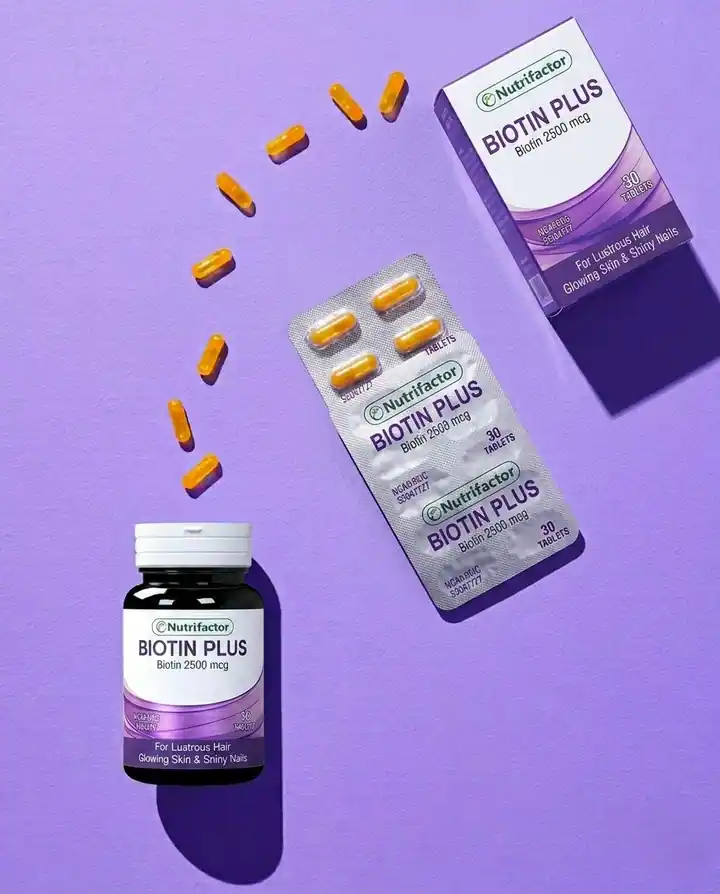 Supplement floating product campaign visual